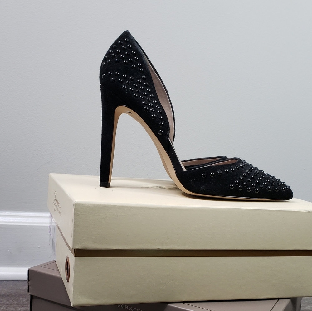 Black French Connection Pumps (Size 10)